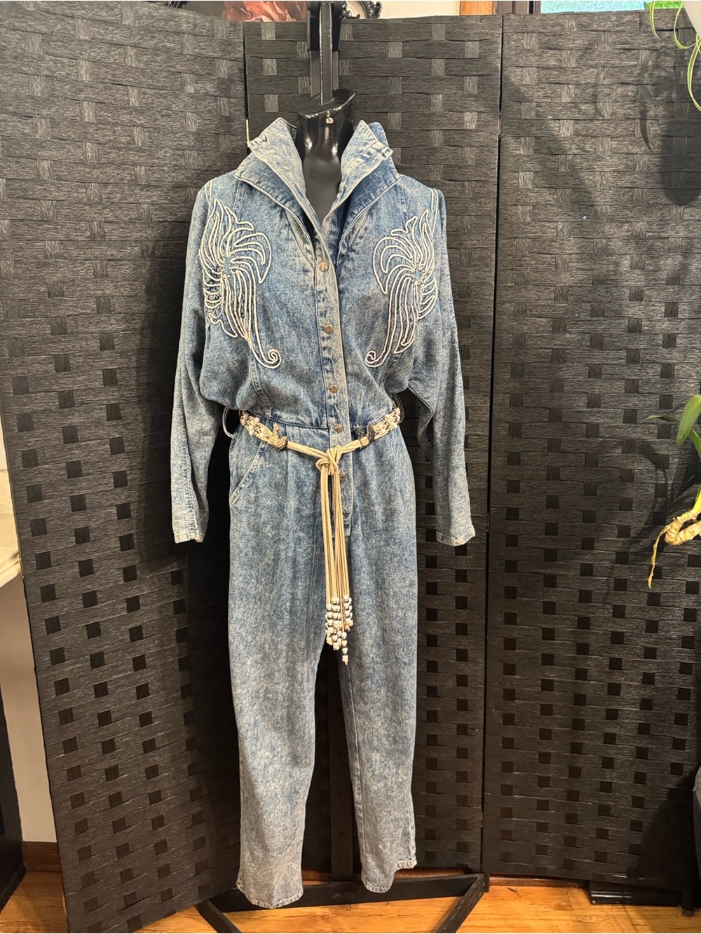 80’s Pado California Denim Jumpsuit Sz M Women’s